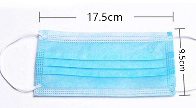 3ply Face Mask with Earloop Non Woven Face Mask Disposable Face Mask