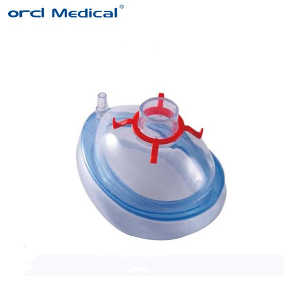 Disposable Anesthesia Face Mask Surgical Medical PVC Air Cushion Mask Wholesale