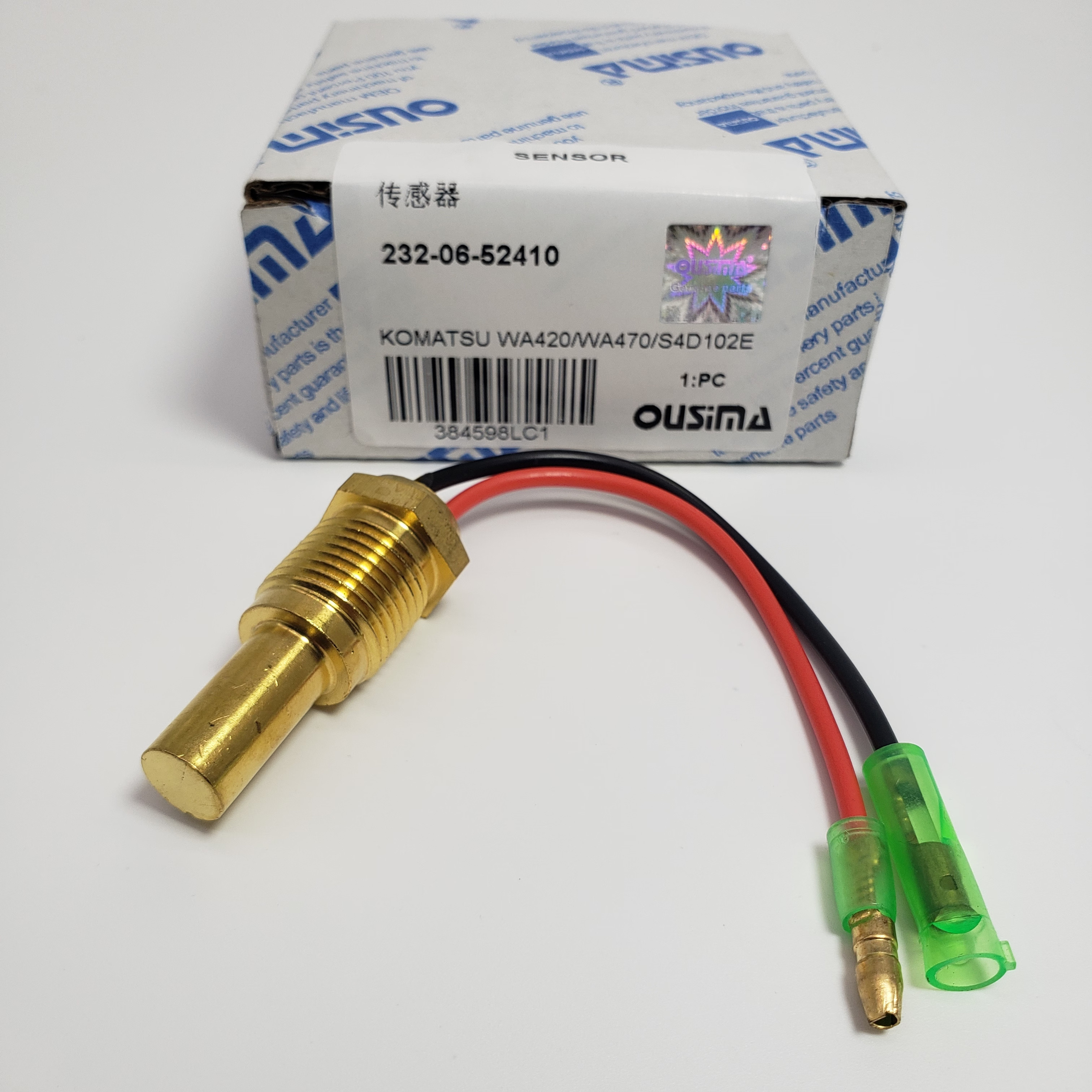 232-06-52410 Water Temperature Sensor For KOMATSU WA150 WA320 WA420