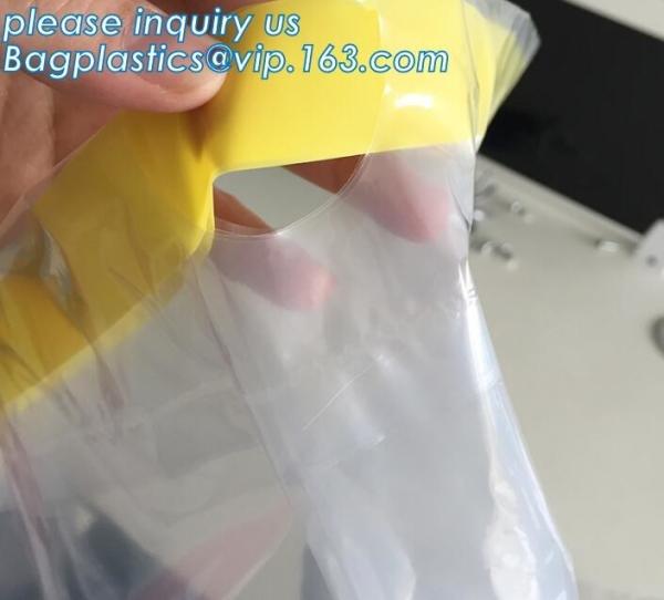 reusable printed medicine bag, Biohazard hospital Waste Bags, reclosable bags