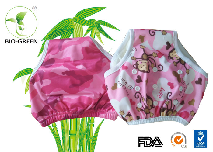 Softness Gentle Bamboo Infant Swim Pants , Machine Wash Large Swim Nappies