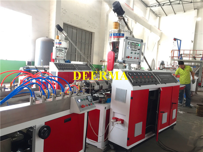 SIEMENS DEIDE Drive Motor PVC Corner Bead Plastic Products Making Machine for Output