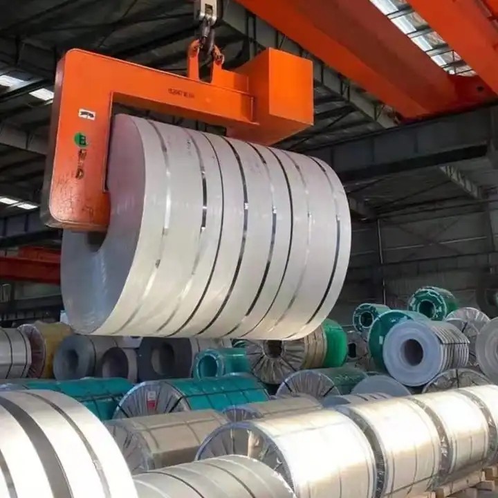 Factory 410 409 430 420 321 904L 2B BA Mirror Cold Rolled Polished Stainless Steel Coils For Building Materials