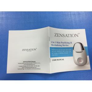 Full Color Brochure Printing Services Glossy Varnish 157g C2S Glossy Artpaper