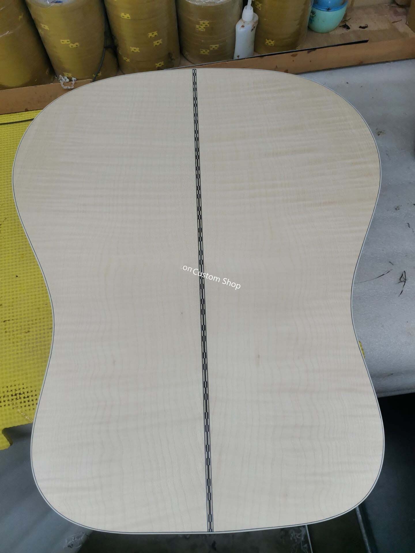 Custom Handcrafted OO Body Cutaway Acoustic Guitar with 12 Strings Double PRO Pickup