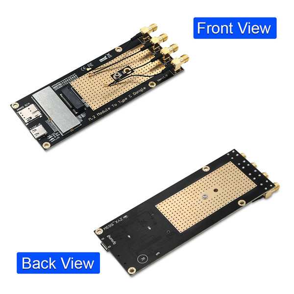 HASL NVME TO USB Type C Adapter M.2 3G 4G 5G Module To Type C USB 3.0 Adapter