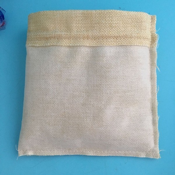 Jute Bracelet Jewelry Display Linen Watch Pillow With Logo Printed