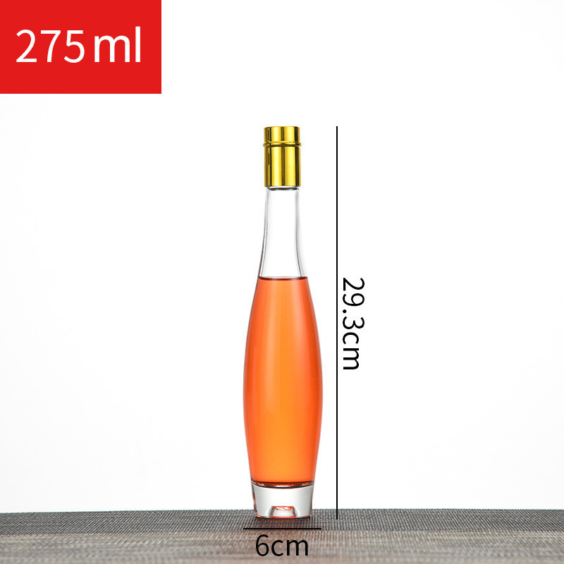 275ml 375ml 500ml Bowling Glass Whiskey Bottle With Corks