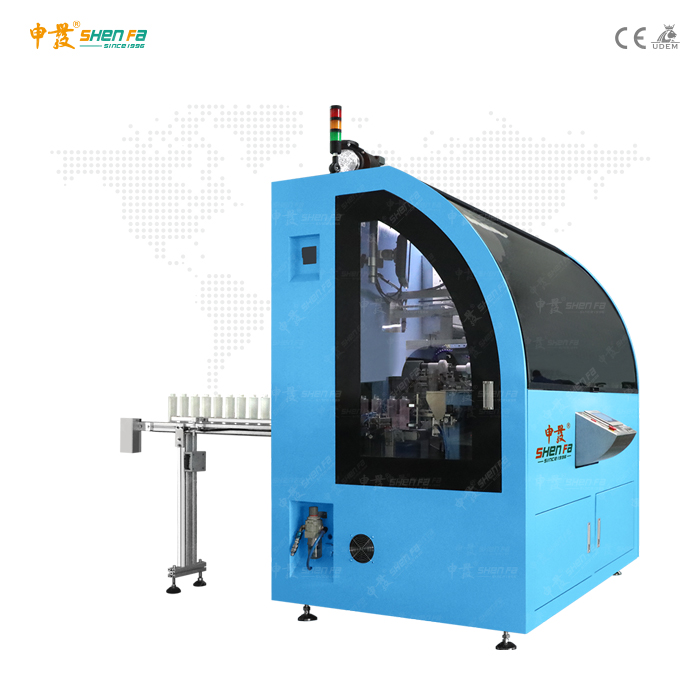 Perfume Bottle Silk Printer Fully Auto Servo Screen Printing Machine For Perfume Industry