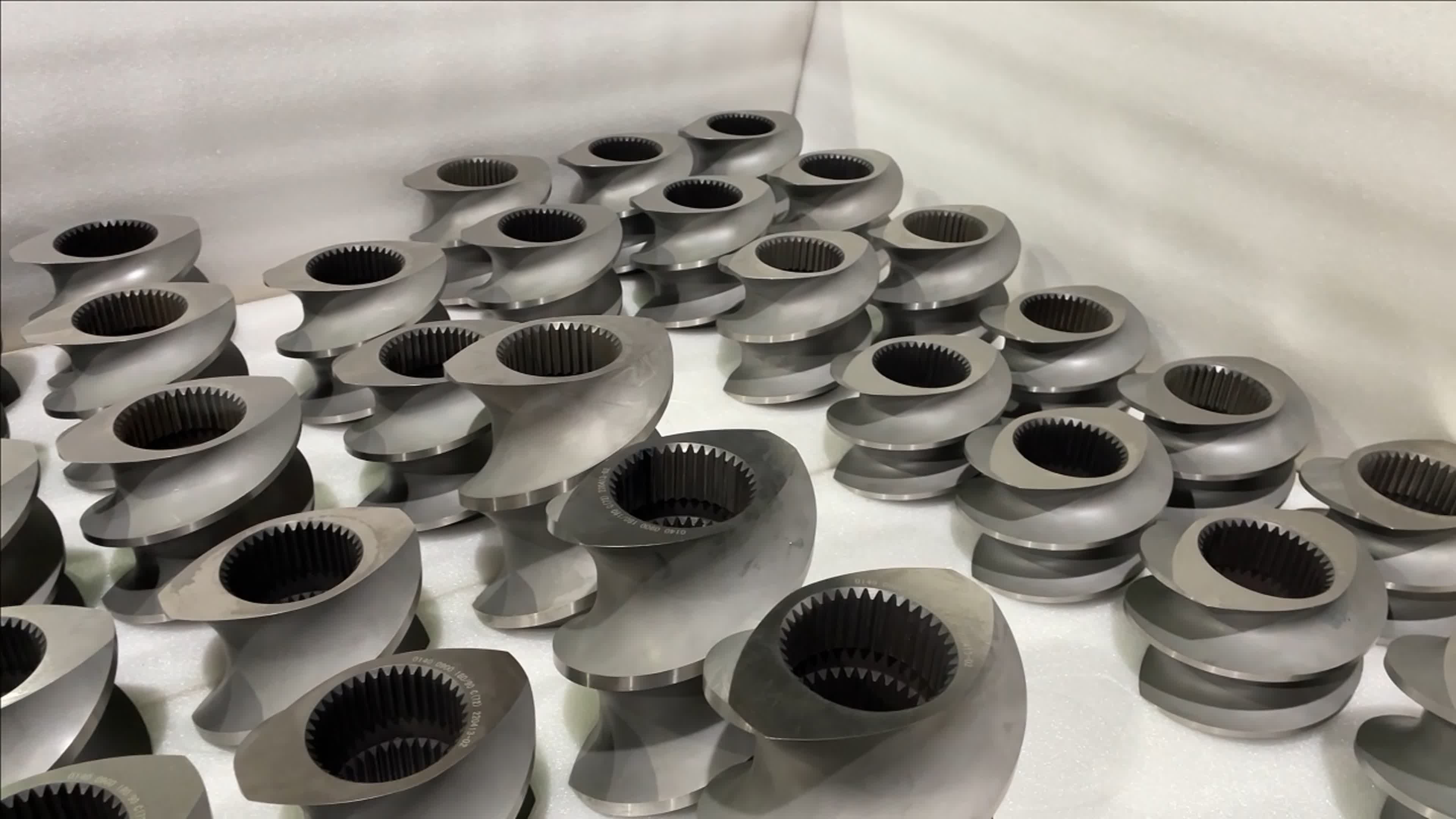 twin screw extruder element