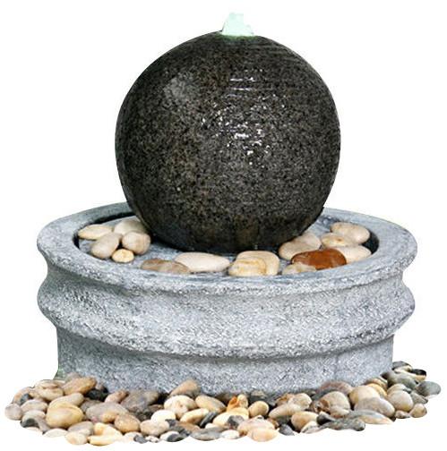 Marble Ball Outdoor Sphere Water Fountains Outdoor / Indoor Sphere Garden