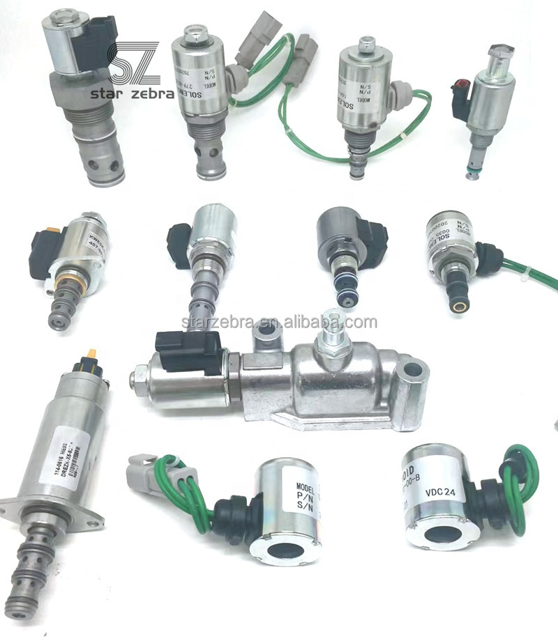 Part Number 25/222657 25-222657 Supply Backhoe Loader JC B Spare Parts Solenoid for JCB