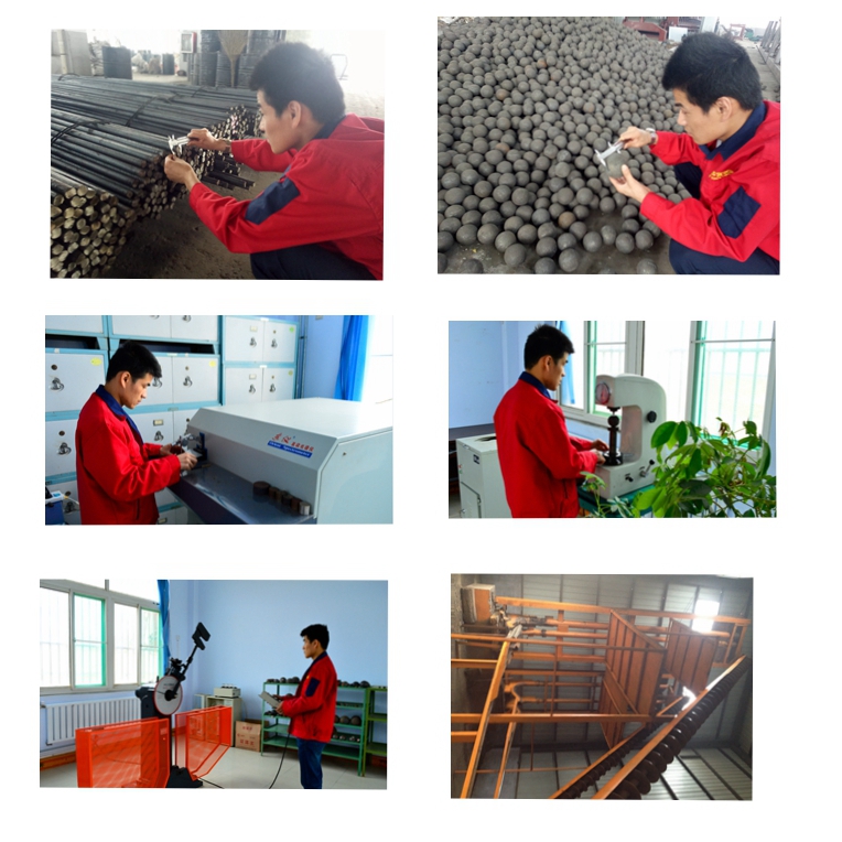 20-100mm High quality High hardness Forged grinding Steel Balls for Mining