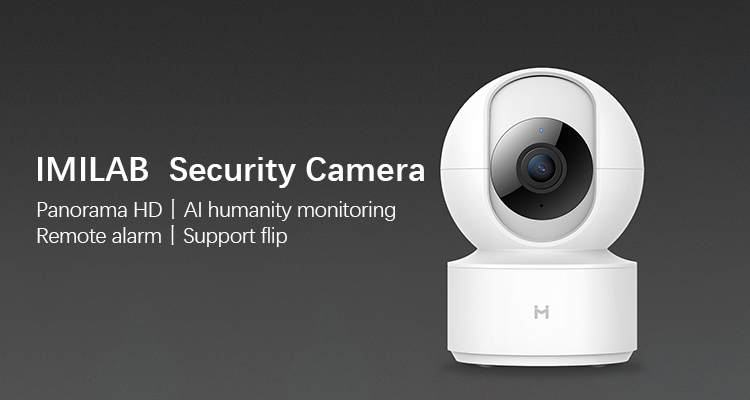 MILAB Home Security Camera 1080P Surveillance Baby Monitor H.265 Mi Home App WiFi CCTV Camera Wireless IP Camera