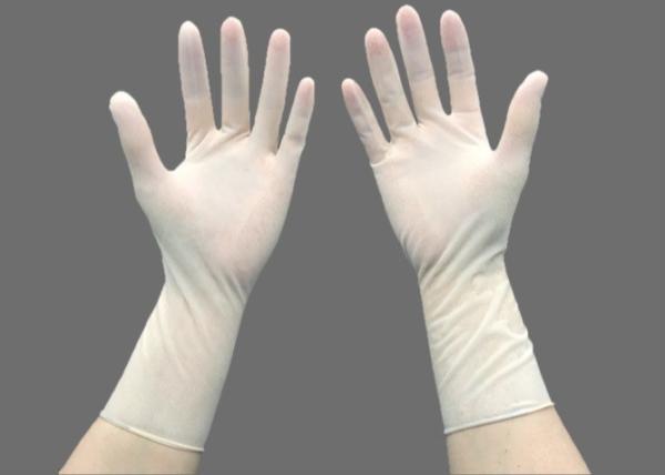 Latex Rubber Disposable Hand Gloves EN 13795 Medical Surgical For Surgery