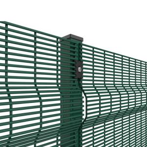 China 1.8*2.5m 358 Security Fence Low Carbon Steel Wire Material Sustainable on sale
