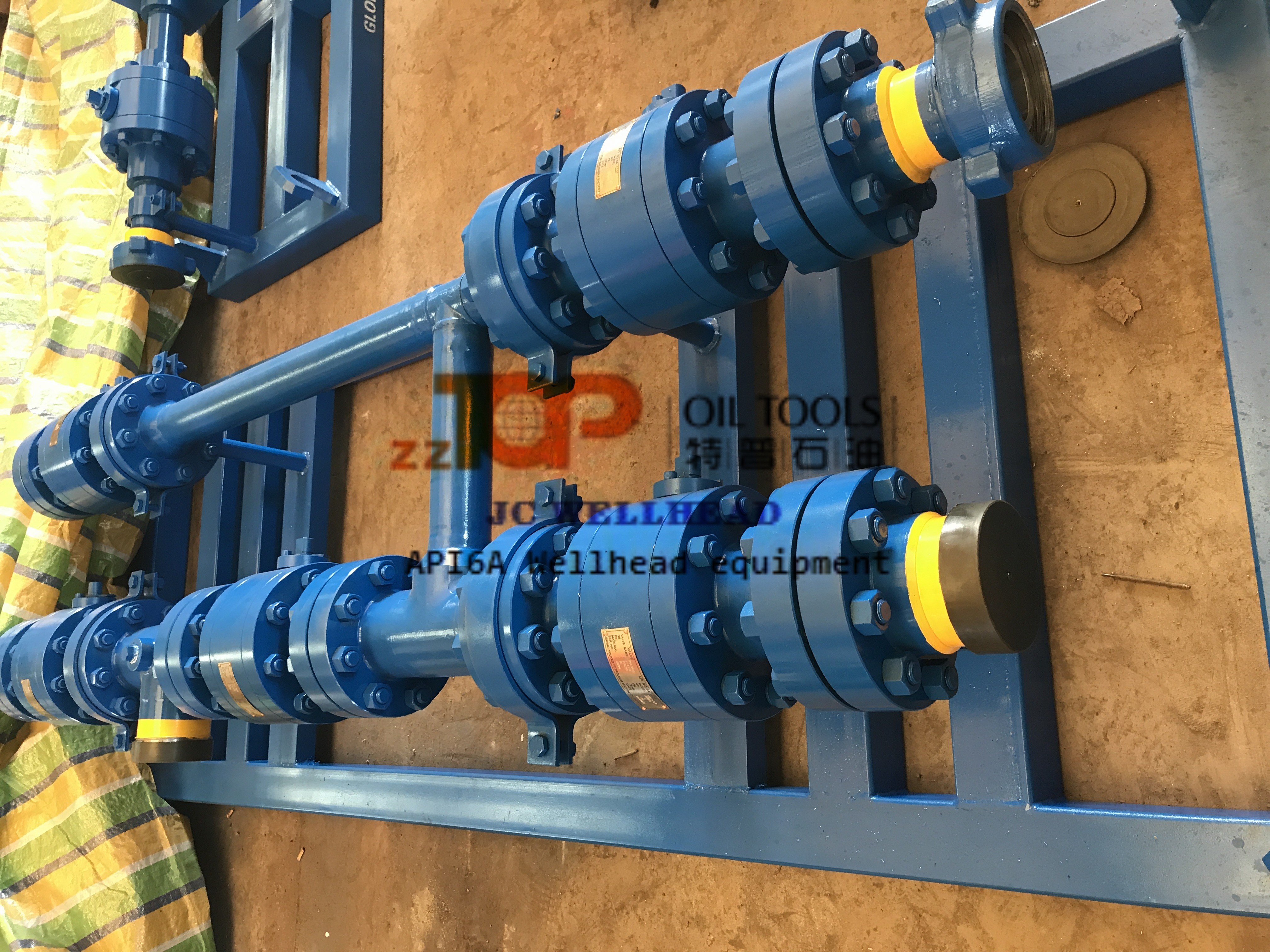 2" API Oil And Gas Manifold For Well Testing Diverting