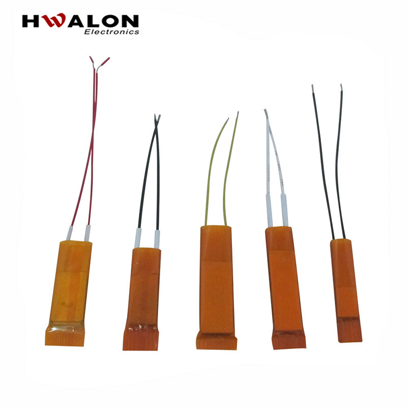 Customizable Insulating Film Covered 12V PTC Heater For Hot Glue Gun