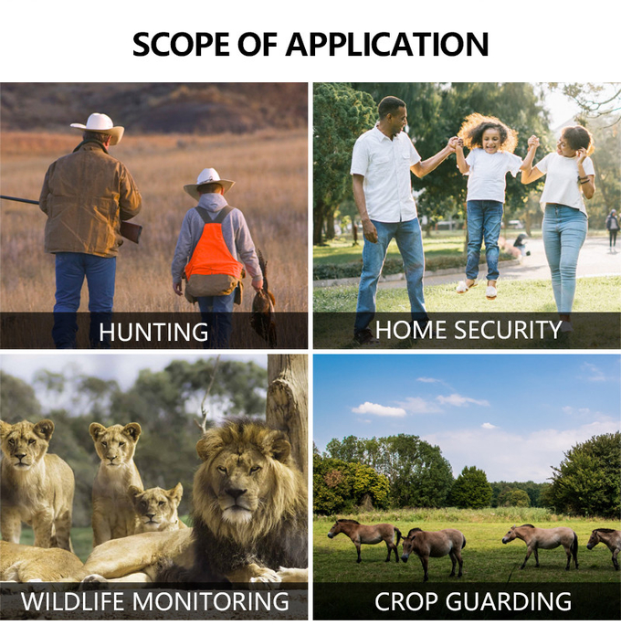 Wildlife Monitoring Camera Night Vision 0.1s Capture Speed 32MP 4K Hunting Camera Waterproof IP67 Animal Observation Camera hunting accessories