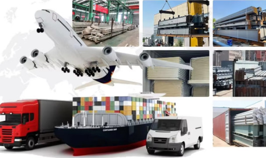 Industrial Steel Warehouse Cold Resistant High Snow Load Capacity For Harsh Winters Steel Structure