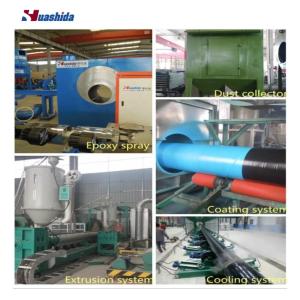 Steel Pipe External Internal Shot Blasting Blastor Equipment with Surface Finish