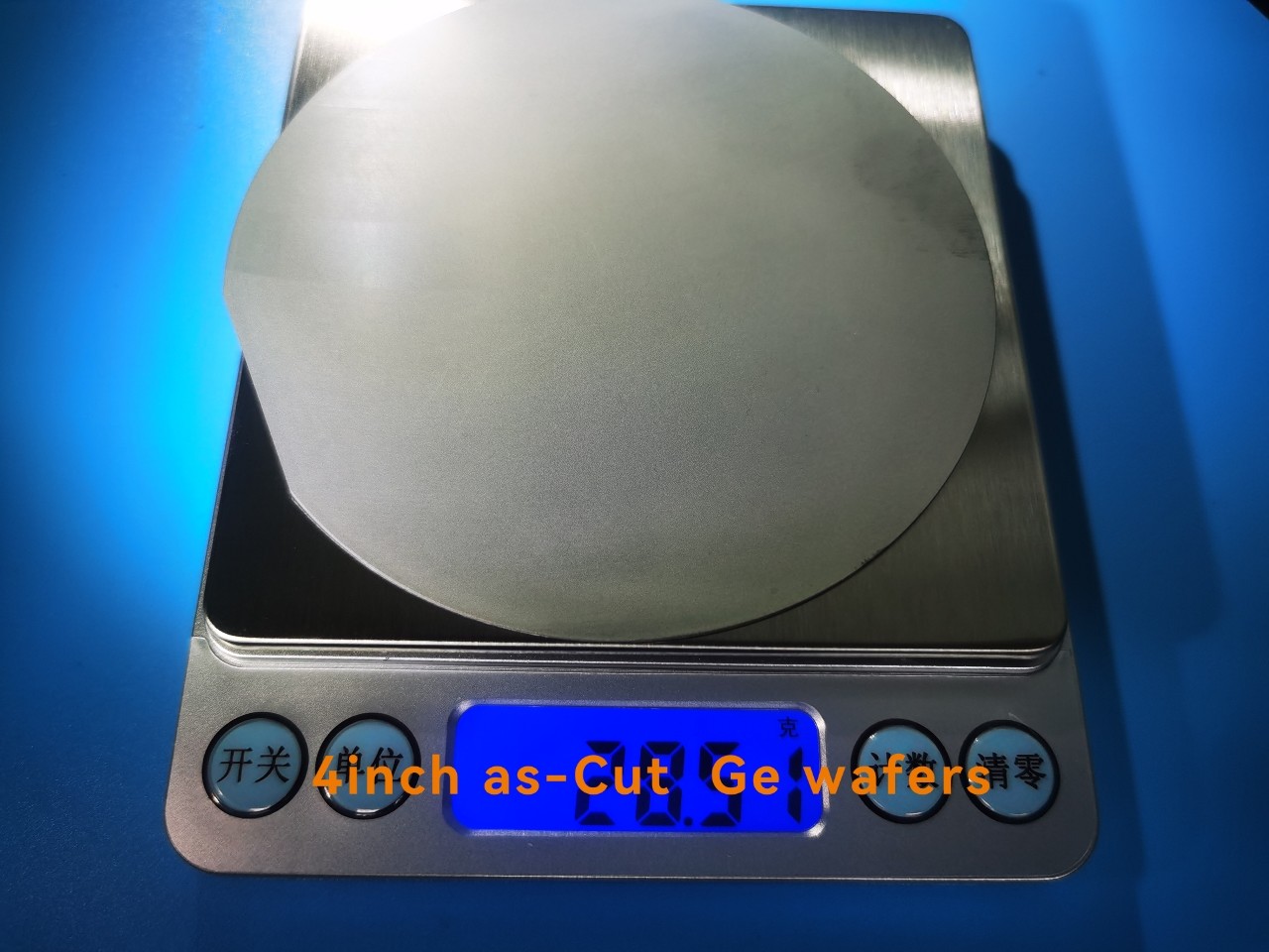P Type / N Type Ge Substrate Germanium Wafers 2inch 3inch 4inch