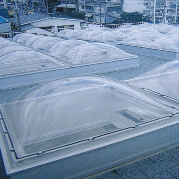 Clear Skylight Polycarbonate Processed Products For Modern Buildings