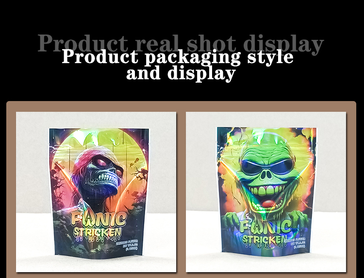 Anti-Microbial Child-Proof Zipper Bags 8-Color CMYK Printing & Palletized Shipping