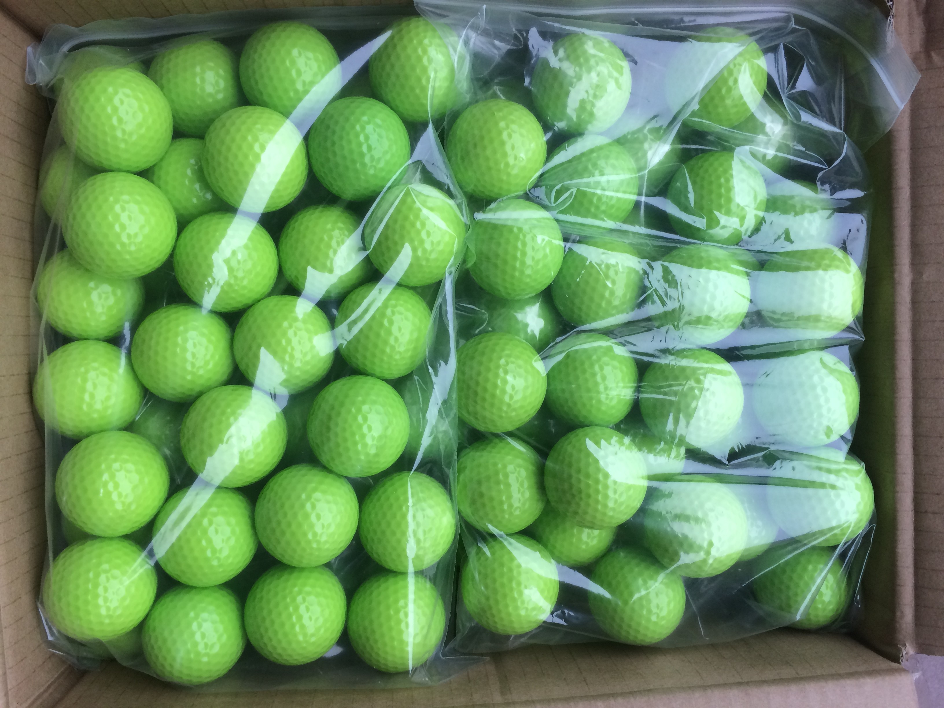 mini golf ball OR low bounce golf ball with two pieces