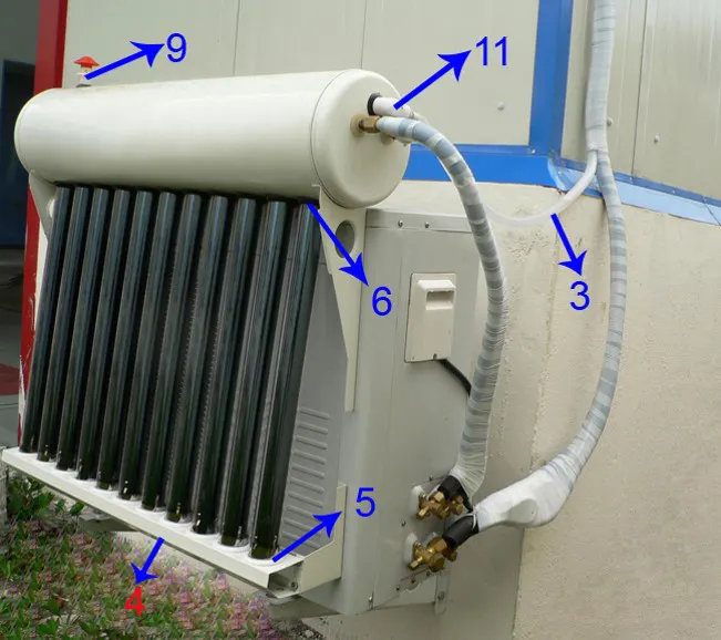 12000 Btu Wall Split Air Conditioner Solar Power Air Conditioner System Wall Mounted Hybrid Solar Air Conditioner