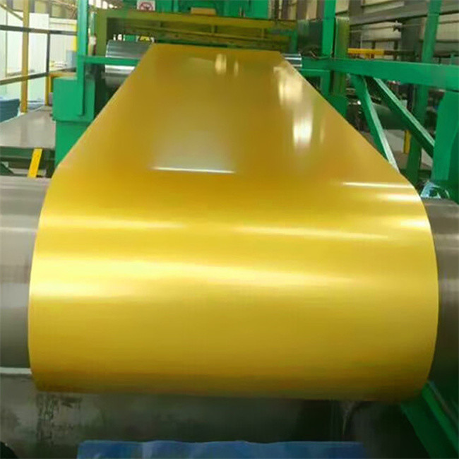 Hot Dip Galvanized Alloy Steel Color Coated Coils JIS G3322 CGLCC ASTM A755 CS-B