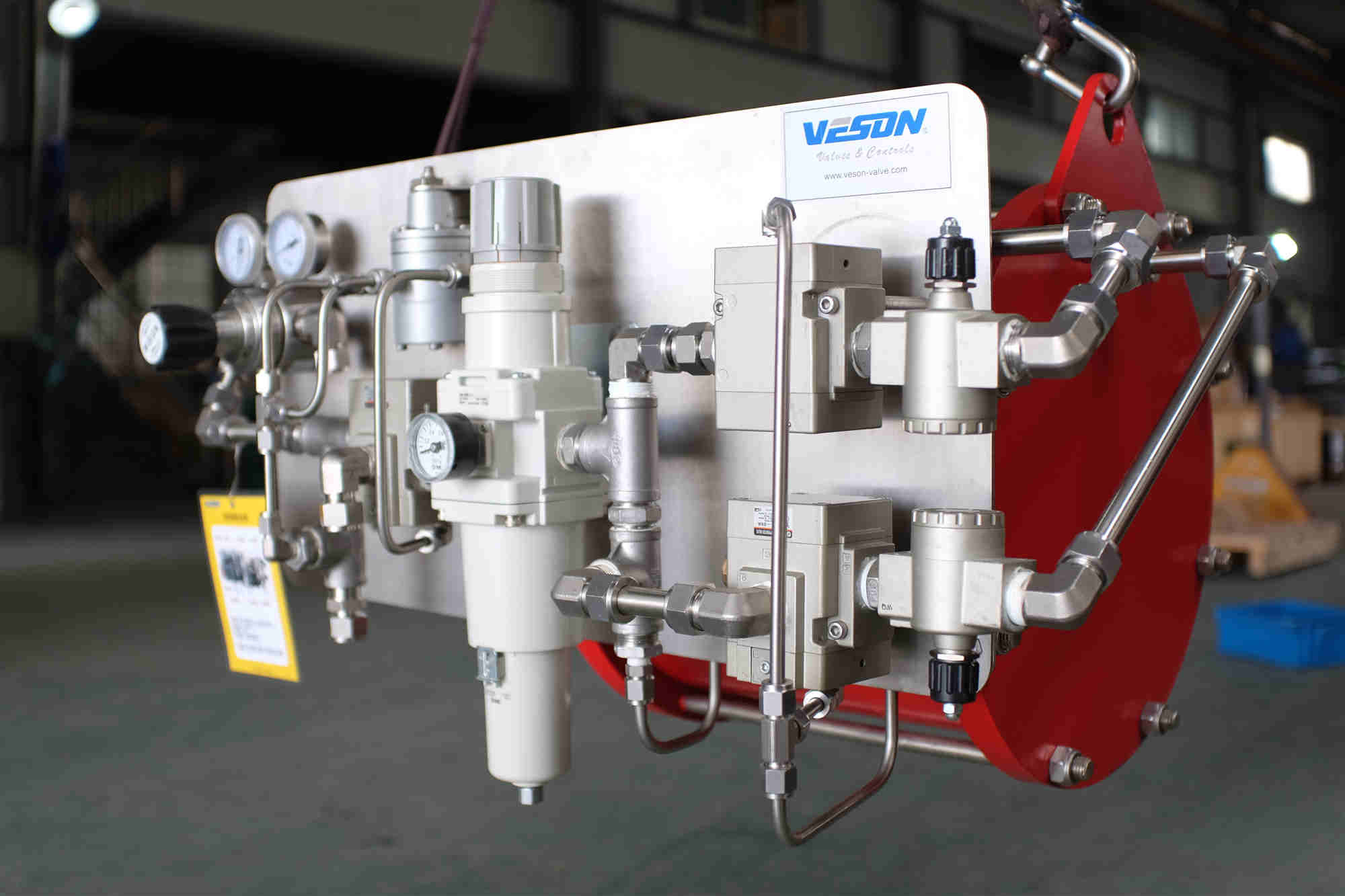 Explosion Proof Valve Operating System Customized Size Abrasion Resistance