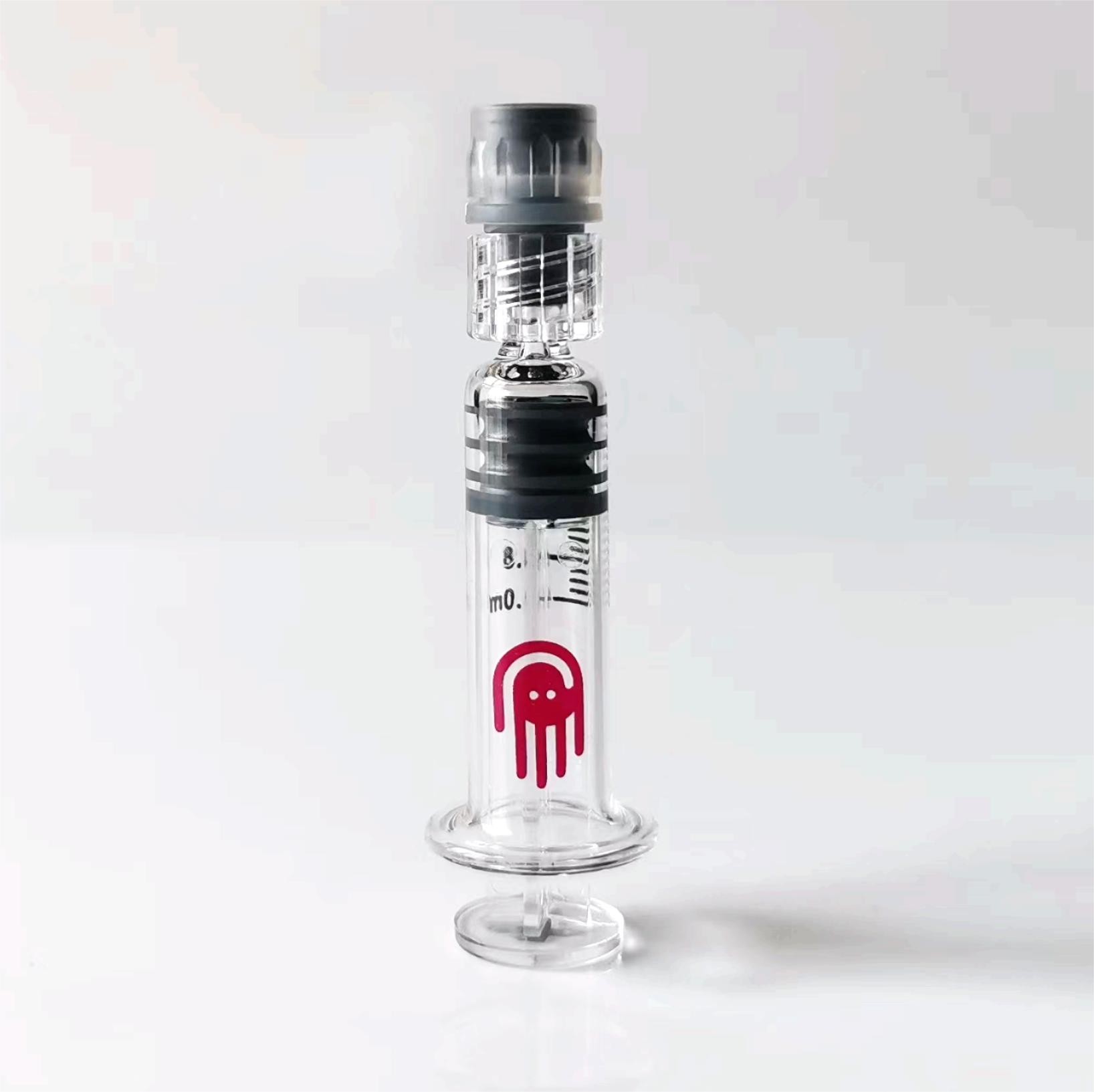 Luer Lock Glass Syringes with Metal or Plastic Plunger Essential Oil Syringe 0.5ml 1ml 2.25ml 3ml 5ml