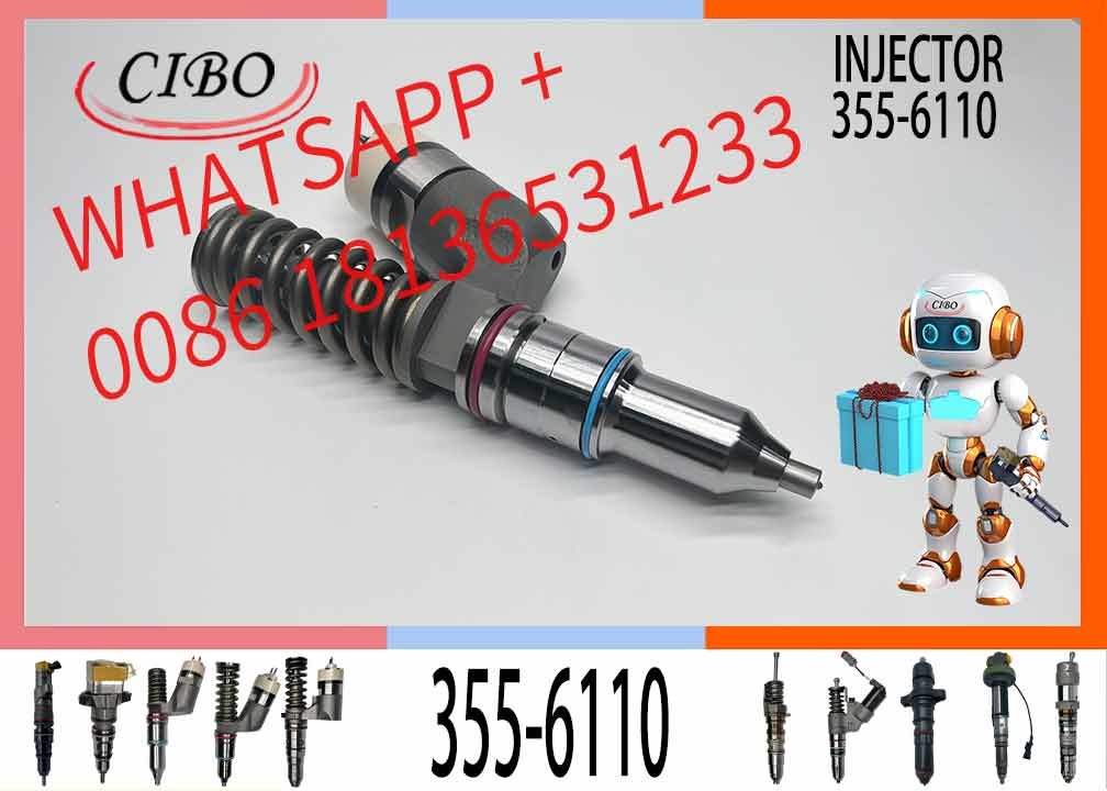 Diesel Engine Injector Fuel Injector Common Rail Diesel Fuel Injector 355-6110