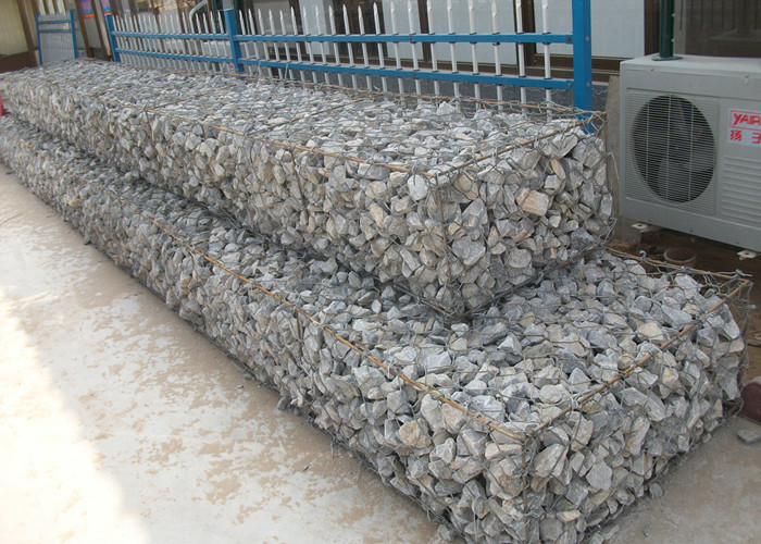 Anti Corrosive Gabion Wire Mesh Panels Hexagonal Double Twisted Weaving