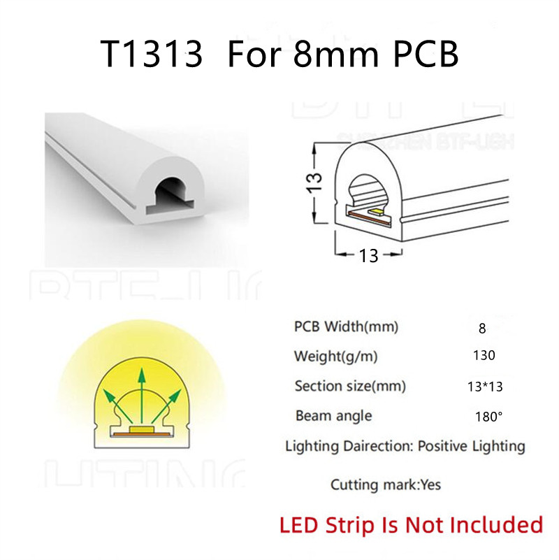 DC 12V Red LED Neon Flex with 50000 Working Lifetime and Hanging Mounting Installation