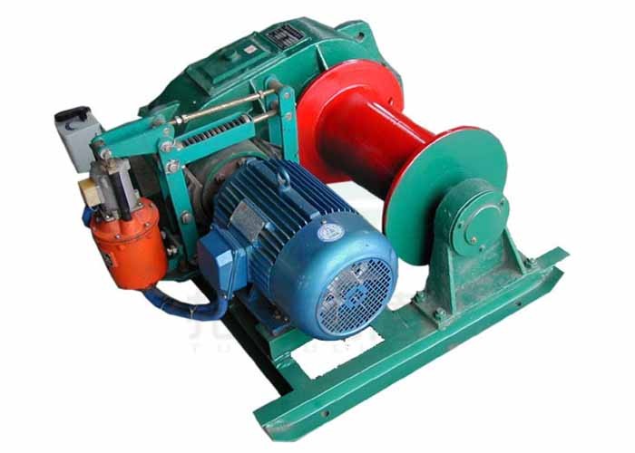 JM model slow speed construction material lifting electric winch 6 ton