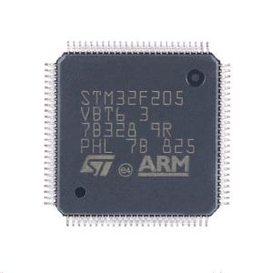  STM32F205 Microcontroller Integrated Circuit IC Chip MCU 32BIT 128KB FLASH 100LQFP STM32F205VBT6 Manufactures