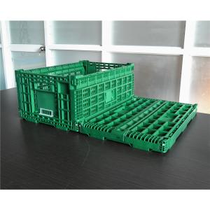 2019 New design big size Plastic Crates foldable and stackable