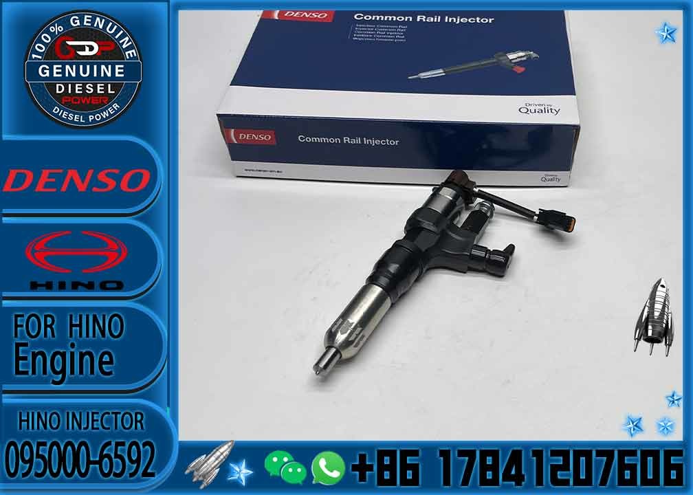 Common rail diesel injectors 095000-6590 auto fuel injection 095000-6592 095000-6591 stainless steel injector for Hino