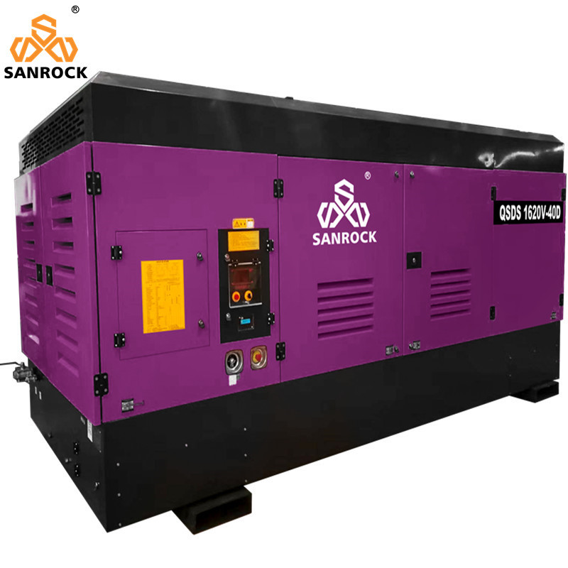 Water Well Screw Air Compressor Power 588kw Diesel Air Compressor Machine