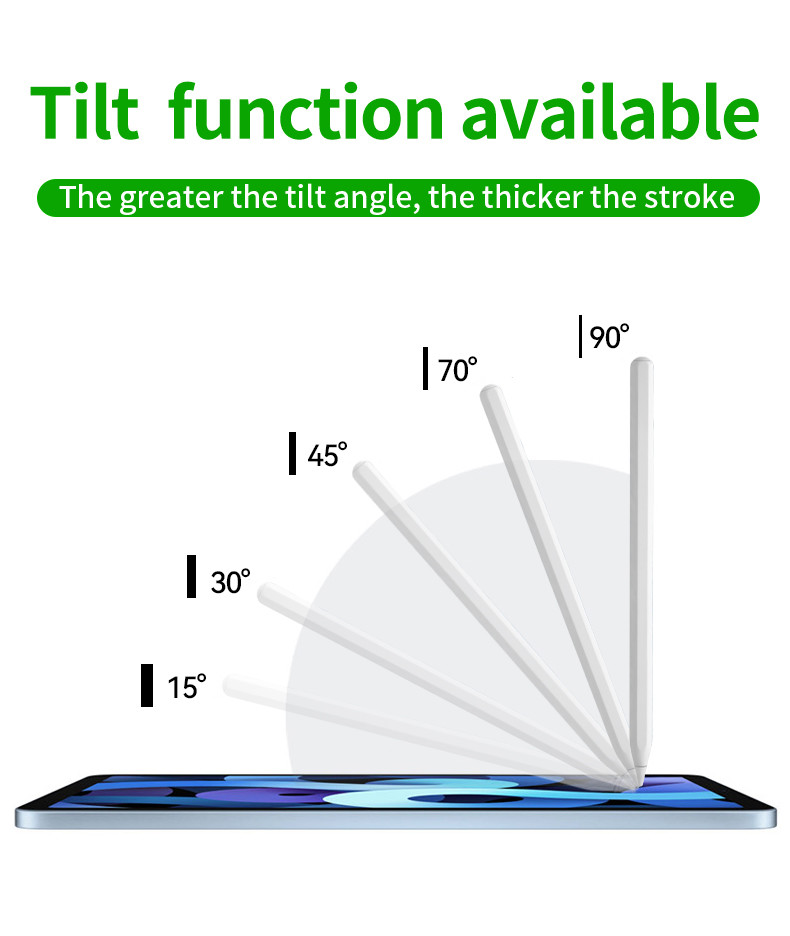 Wireless Silver Stylus Pen For Tablet Android / IOS / Windows OS Compatible