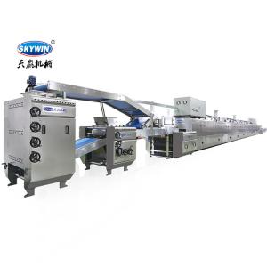 Industrial Skywin 400mm Biscuit Production Line PLC Controlled