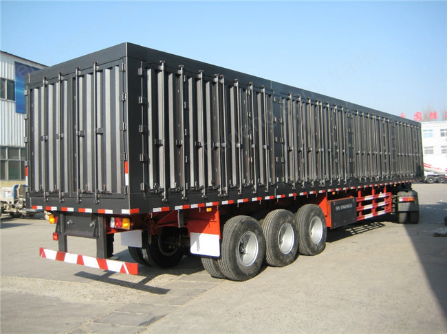 45 Tons Side Wall Semi Trailer For Animal Transportation 3X13T Axles