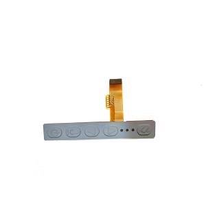 FPC Copper Circuit Flexible Silicone Keyboard With Silione Screen Printing