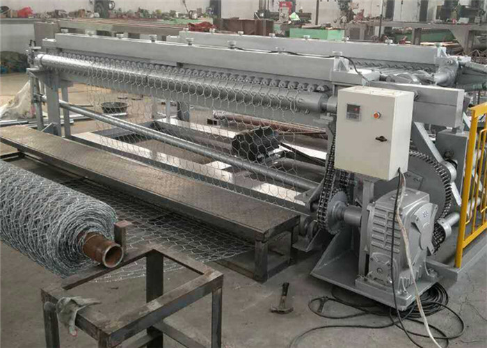  80x100mm Hexagonal Knitting Gabion Wire Mesh Machine Manufactures