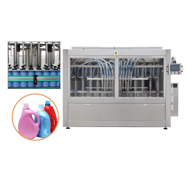 Automatic 100ml-1000ml Bottle Viscous Liquid Bottle Filling Machine For Laundry