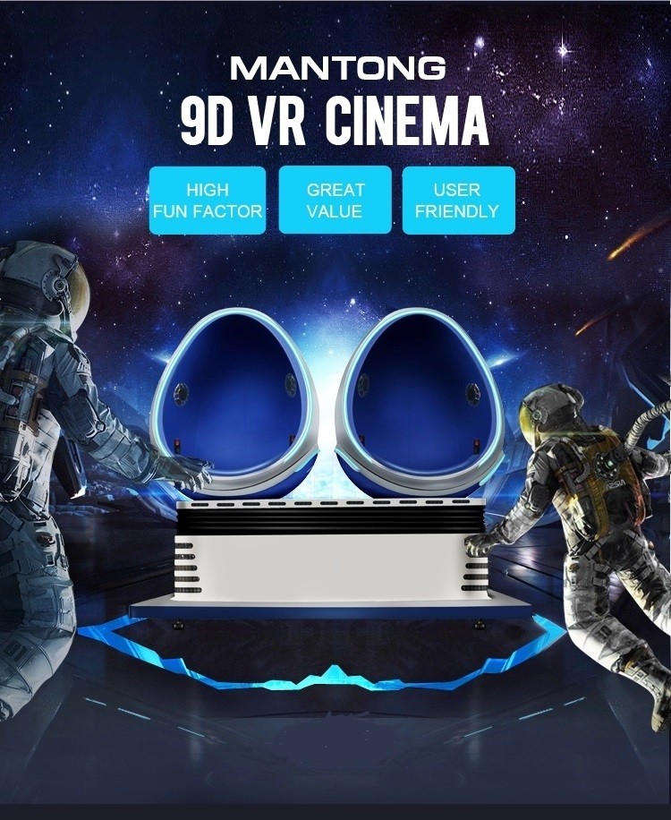 Commercial Virtual Reality Simulator Chair 360 Degree Shooting Machine