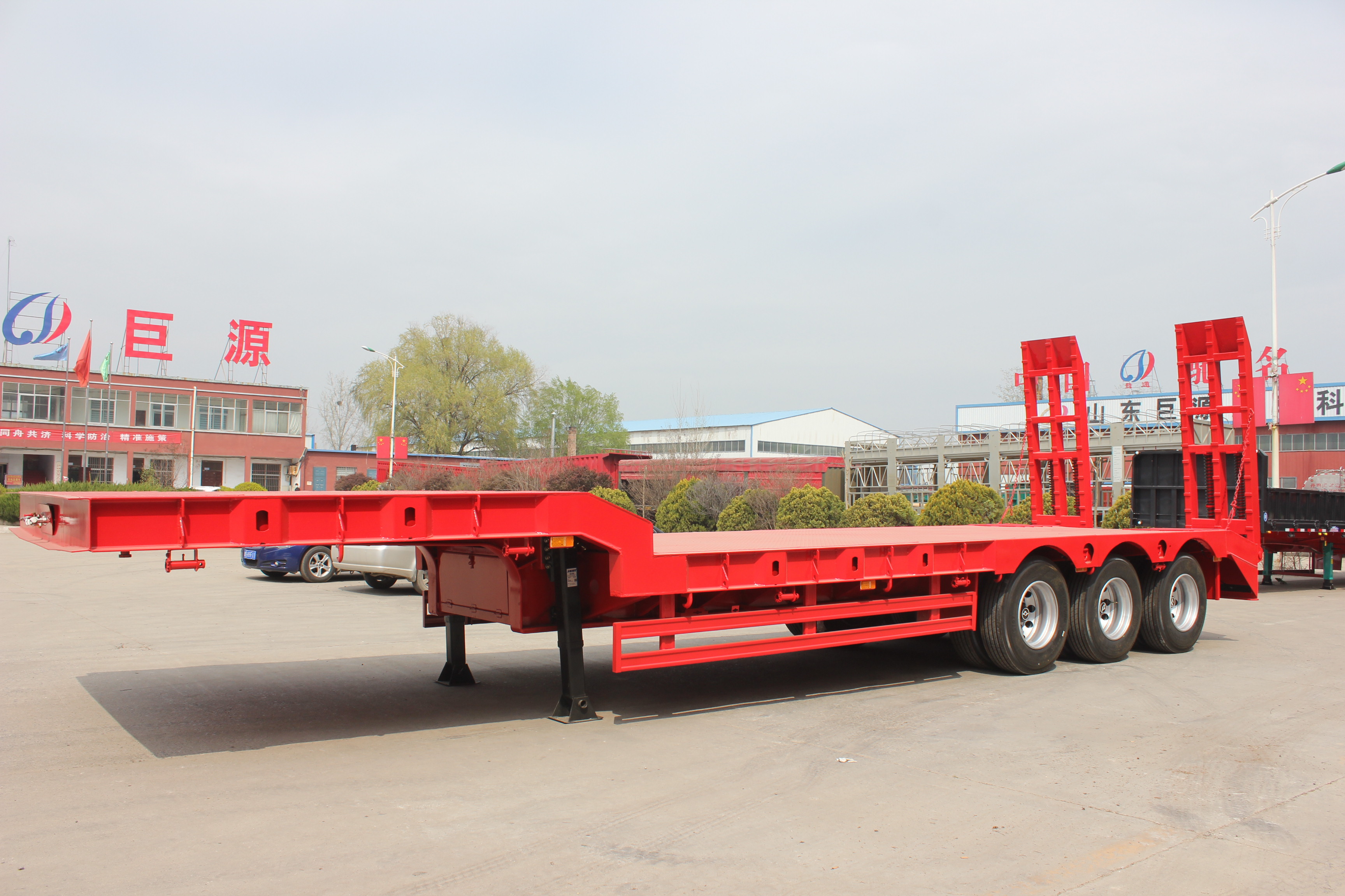Hydraulic Multi Axle 35-100 Ton Bulk Cargo Carrier Lowboy Trailer Within Your Budget