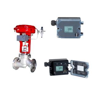 Control Valve With Samson 3725 Electro-Pneumatic Positioner  With Its Easy Self-Calibration And Auto-Tuning Function